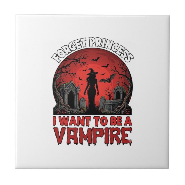 Esqueça Princesa Quer Ser Vampira Halloween_1 (Frente)