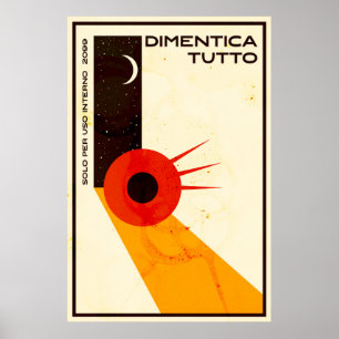 Esqueça tudo o Poster de filme italiano