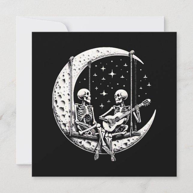 Esqueleto Casal Lua Guitarra (Frente)