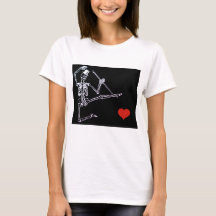 ESQUELETO DANÇANTE C/ CHAPÉU ALTO CAMISA BELLA + C