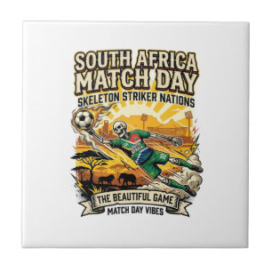Esqueleto de Dia de Partida da África do Sul Strik
