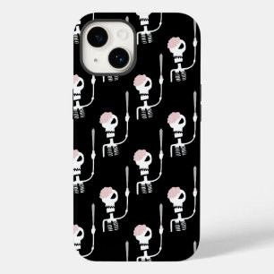 Esqueleto de Halloween com espada