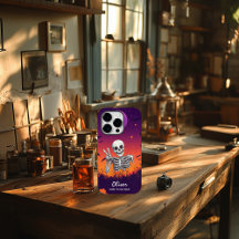 Esqueleto de Halloween "Osso para Ser Selvagem!" S