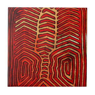 Esqueleto de Lagosta Tribal Cuna Indiana