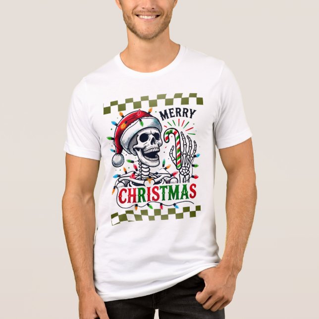 Esqueleto de Natal e Cana-de-Açúcar (Frente)