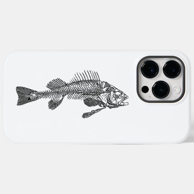 Esqueleto de peixe (Verso (horizontal))