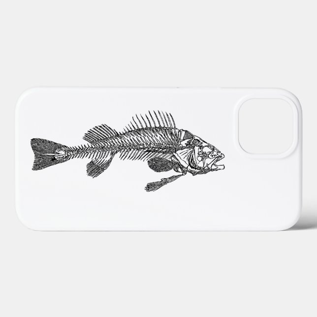 Esqueleto de peixe (Verso (horizontal))