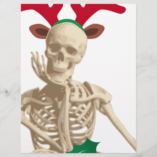 esqueleto pesadelo natal (Frente)