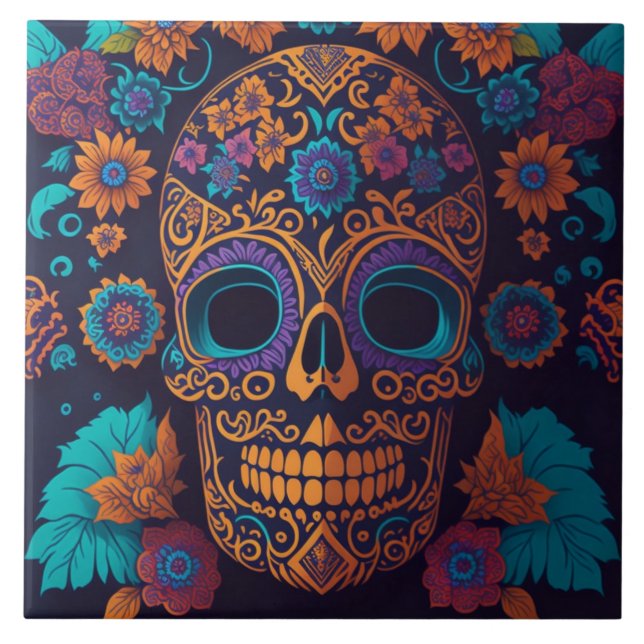 Esqueletos pintados (Frente)