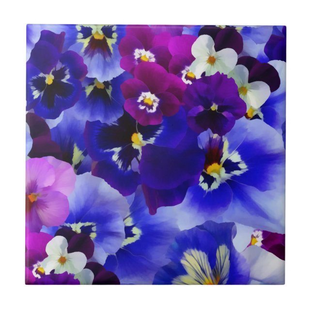 Esquema de Flor Azul (Frente)