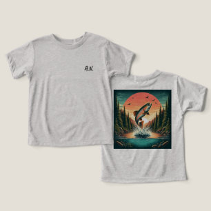 Esquerda, natureza personalizada de truta