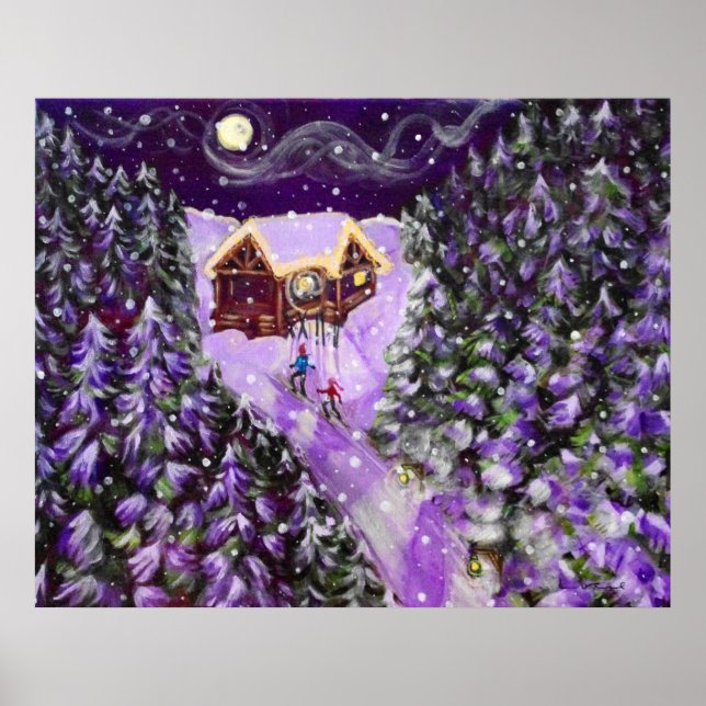 Esqui Lanterna Poster 16x20 (Frente)