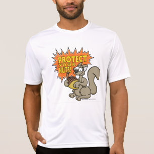 Esquilo irracional Kung Fu - camisa 3