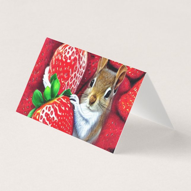 Esquilo No Pesado De Morango (Frente)