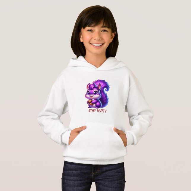 Esquilo Roxo Fofo  (Frente Completa)