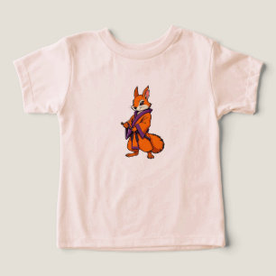 Esquilo Samurai Japonês Bonito