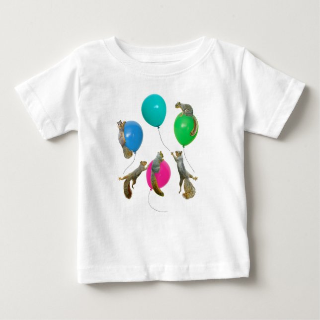 Esquilos na camisa dos balões (Frente)