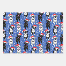 Esquisitos de Natal tocando na neve