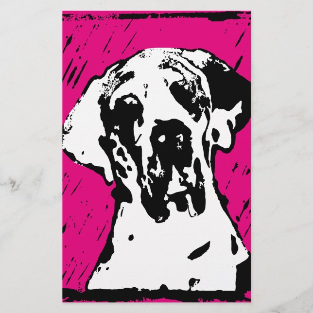 Esra Harlekin Dogue Alemão Flyer (Frente)