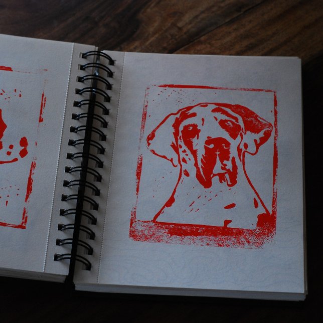 Esra Harlequin Grande Danês (Real artwork started this invitation )
