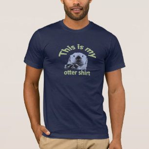 Essa é minha camisa de lontra fofa