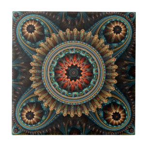 Essaouira Floral Mandala Pattern