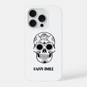 Esse design de Caveira com Sorriso Feliz