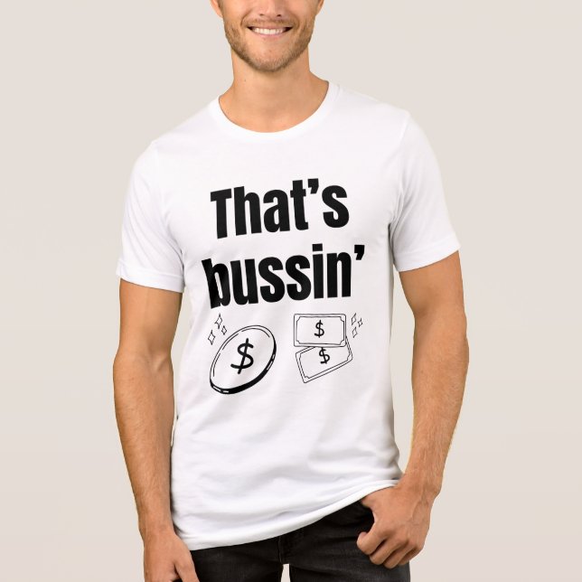Esse é Bussin" (Frente)