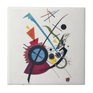 Essência da Arte - Violeta por Wassily Kandinsky
