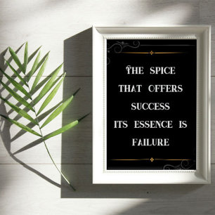 Essência de Poster de sucesso