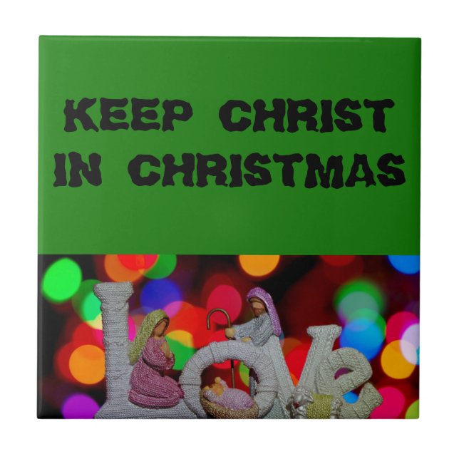 Essência do Natal Com Amor da Cena da Natividade (Frente)