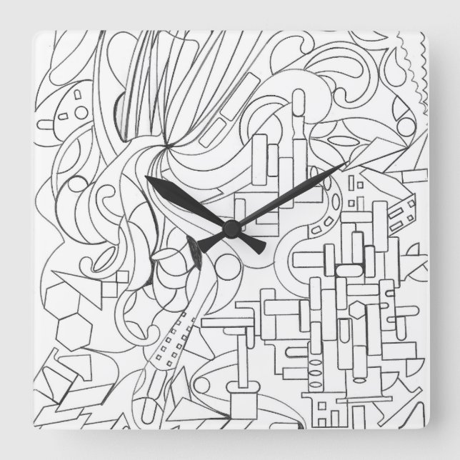 Essência do relógio de parede histórico (Frente)