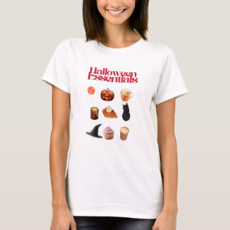 Essenciais de Halloween – Camiseta de Colagem Esté