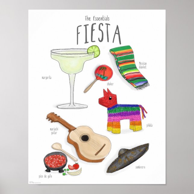 Essenciais: Uma Poster Fiesta (Frente)
