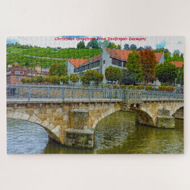 Esslingen Alemanha. Quebra-cabeça (Horizontal)