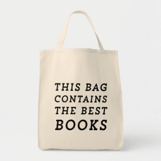 Esta bolsa contém os melhores livros