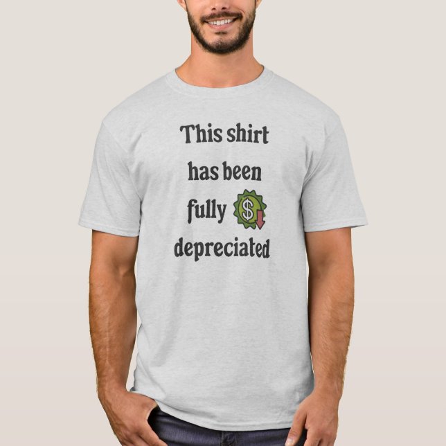 Esta Camisa Foi Totalmente Depreciada Contabilista (Frente)