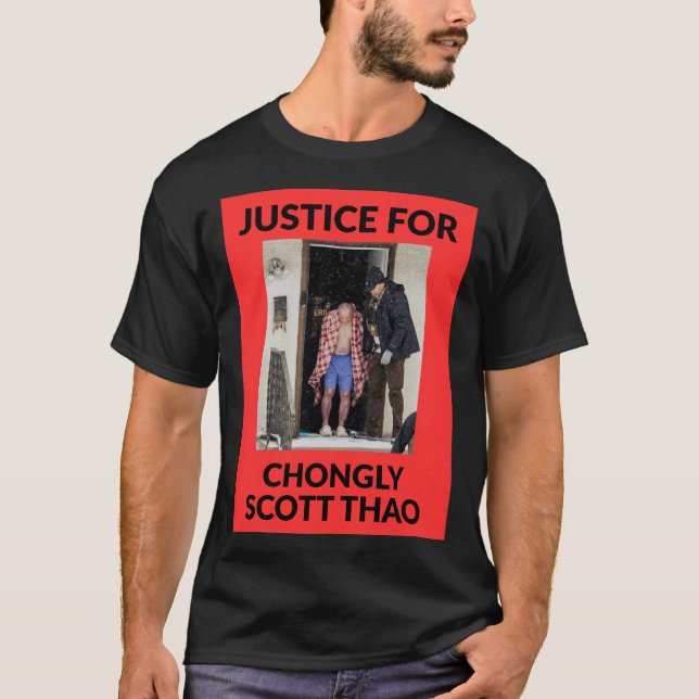 Esta camiseta de defesa dos direitos humanos (Frente)