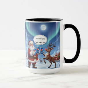 Esta Caneca de Natal Vai Te Dar Energia AI usada