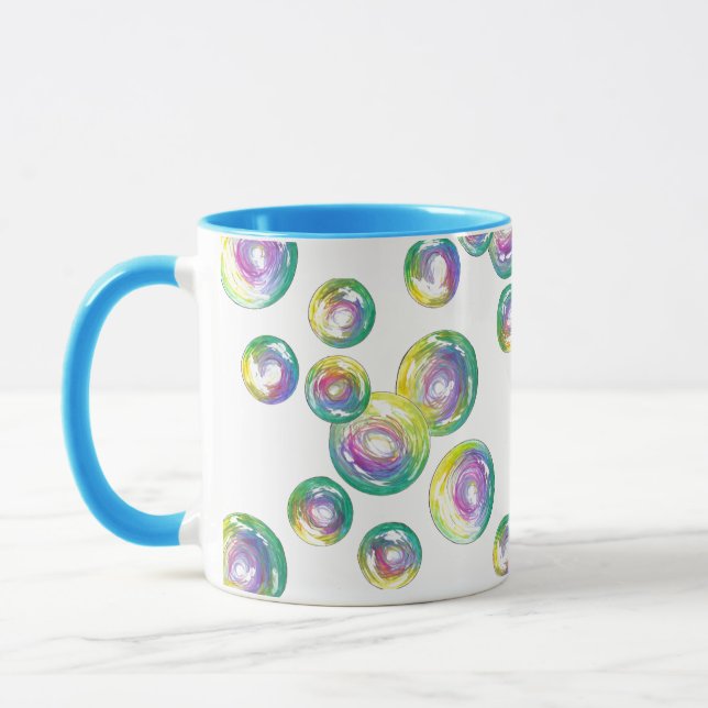 Esta Caneca É A Bolha De Pop Soprando Bolhas (Esquerda)