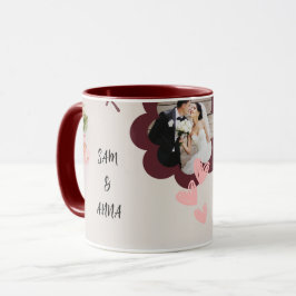 Esta caneca é pensativa e única para dois amantes
