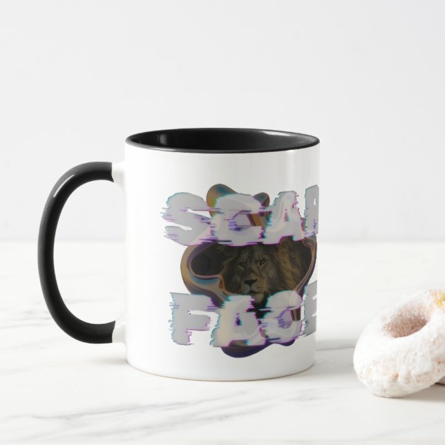 Esta caneca não é apenas uma ferramenta para beber (Com Donut)