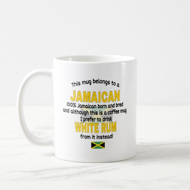 Esta Caneca Pertence A Um Jamaicano. Jamaica (Esquerda)