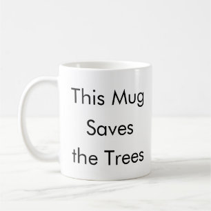Esta caneca salva a caneca de café engraçada das á