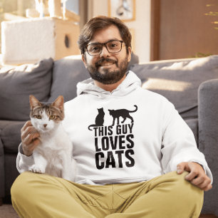 Esta CARA adora camisetas de gata masculina