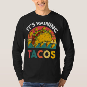 Está chovendo tacos camisa crianças Toddler Comida