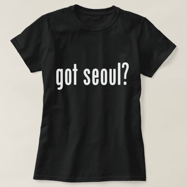 está com seoul? Camiseta (Frente do Design)