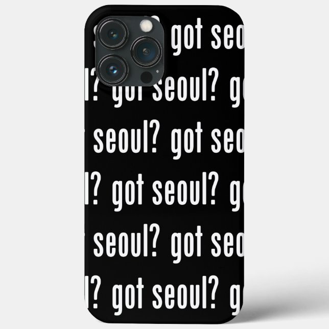 está com seoul? Capas de iphone de gabinete (Verso)