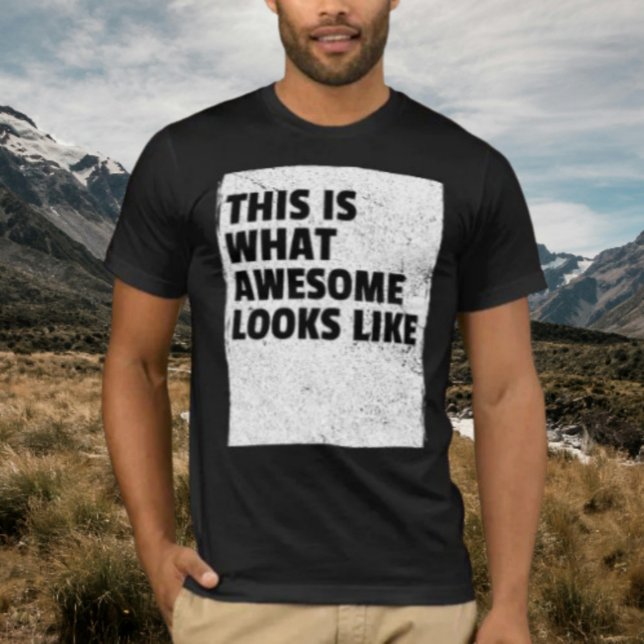 Esta é a camiseta que mostra como é incrível (Criador carregado)