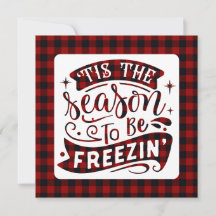 Esta é a estação para ser Freezin Buffalo Xadrez W